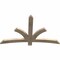 Ekena Millwork Davenport Rough Sawn Timber Gable Bracket, Douglas Fir, 60"W x 38"H x 2"D x 4"F, 15/12 Pitch GBW060X38X0204DAV00RDF - alternate 4